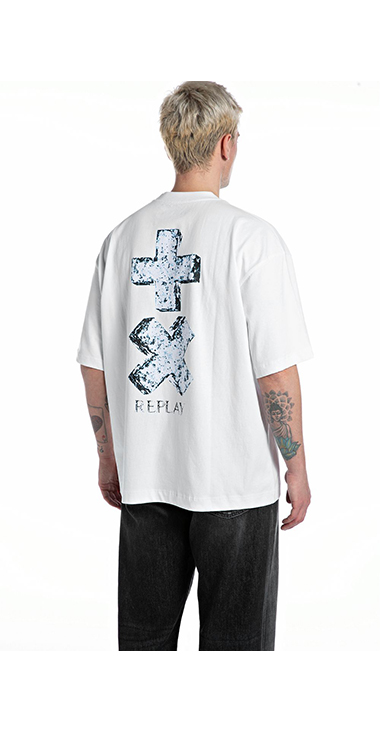 REPLAY X MAR＋IN GARRI&times; コラボTシャツ 詳細画像